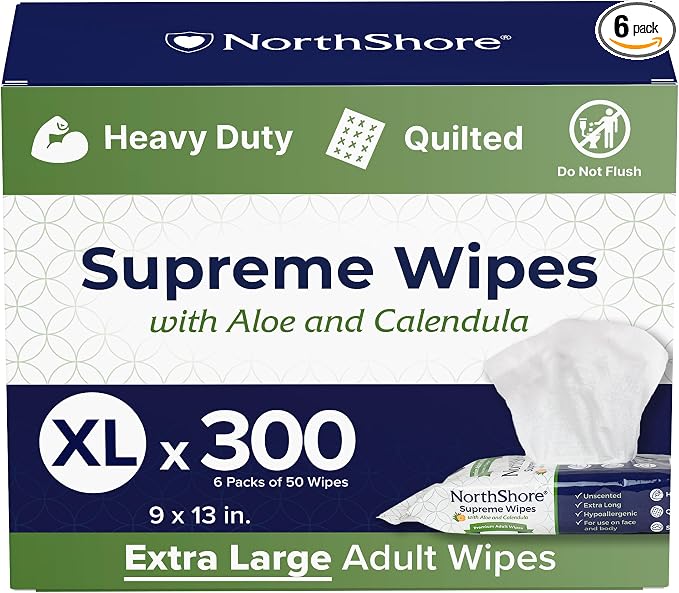 NorthShore Supreme Heavy-Duty Quilted Wipes by NorthShore
