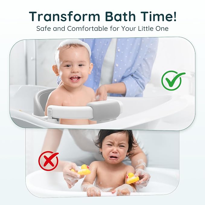 Baby Bath Seat Baby Bathtub - - Image 7