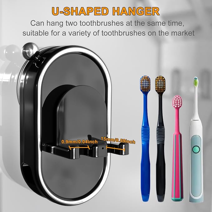 Toothbrush Holder Wall Mounted - Image 4