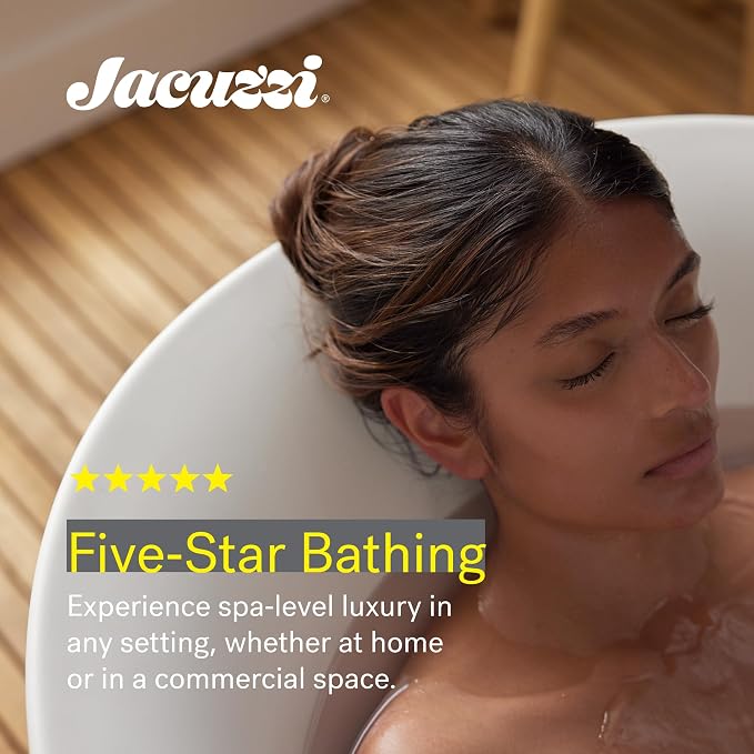 Jacuzzi SIGNATURE Acrylic Drop-In Bathtub, Soaking Sanctuary, Slip Resistant - Image 5