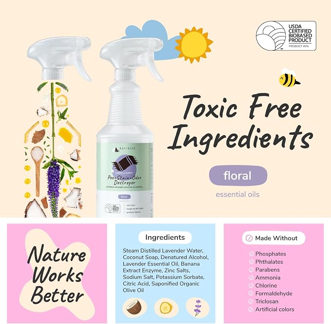 kin+kind Pet Odor Eliminator for Home - Image 4