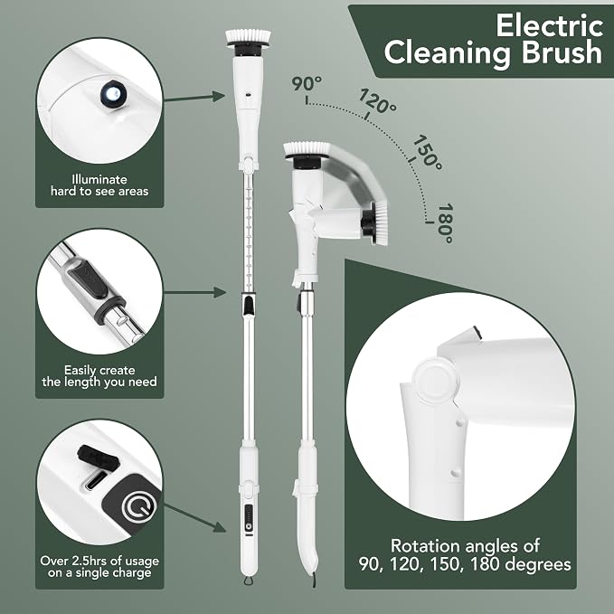 Electric Power Spin Scrubber - Image 2