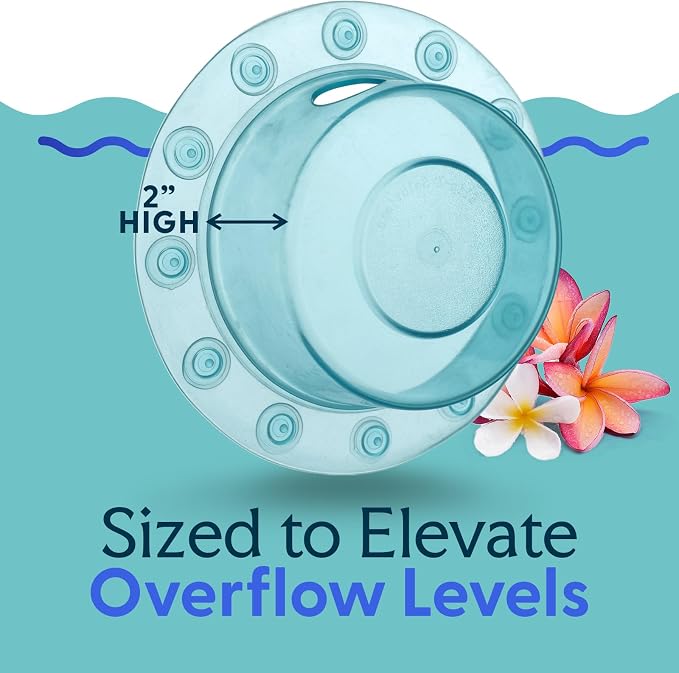 SlipX Solutions Bottomless Bath | Overflow Drain Cover - Image 6