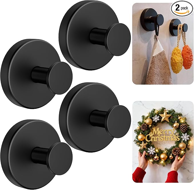 luckin smile Suction Cup Hooks for Shower, No-Drill Removable Towel Hook for by Yoursmileisworthmillions