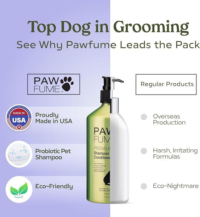 PAWFUME Dog Shedding Shampoo and Conditioner, Royal Lavender, Deep-Cleaning - Image 9