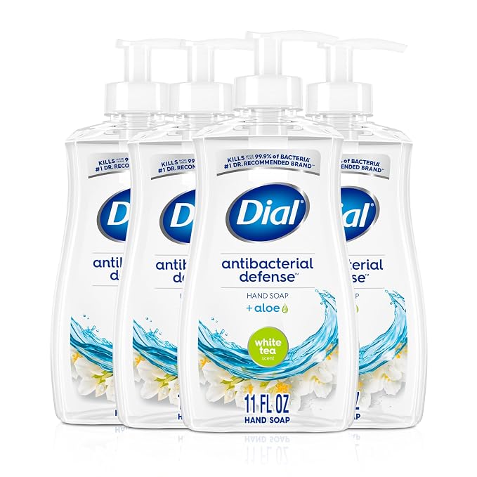 Dial Antibacterial Defense Liquid Hand Soap + Aloe, 11 Fl Oz, by Unknown