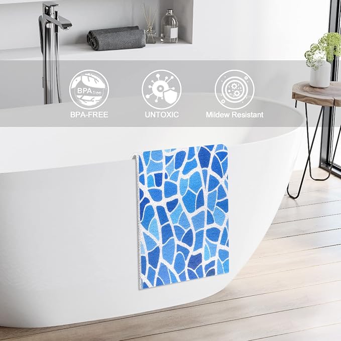 Bathtub Mat Shower Mat Non-Slip, 16x 39 Inch, Soft Comfort Bath Mat - Image 7