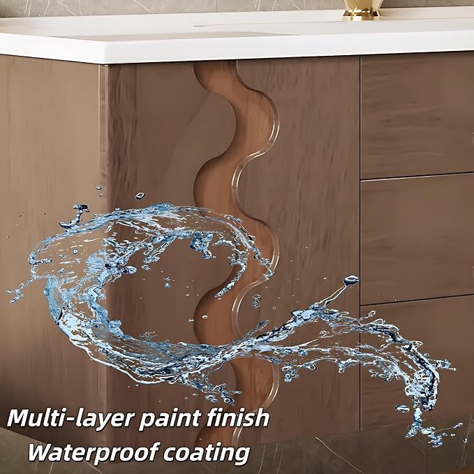 68 inch Bathroom Vanity with Sink – Modern Wall Mounted Bathroom Vanity Cabinet - Image 6