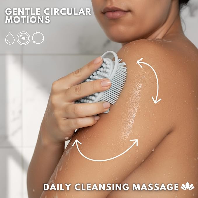 Silicone Body Scrubber for Shower - Image 2