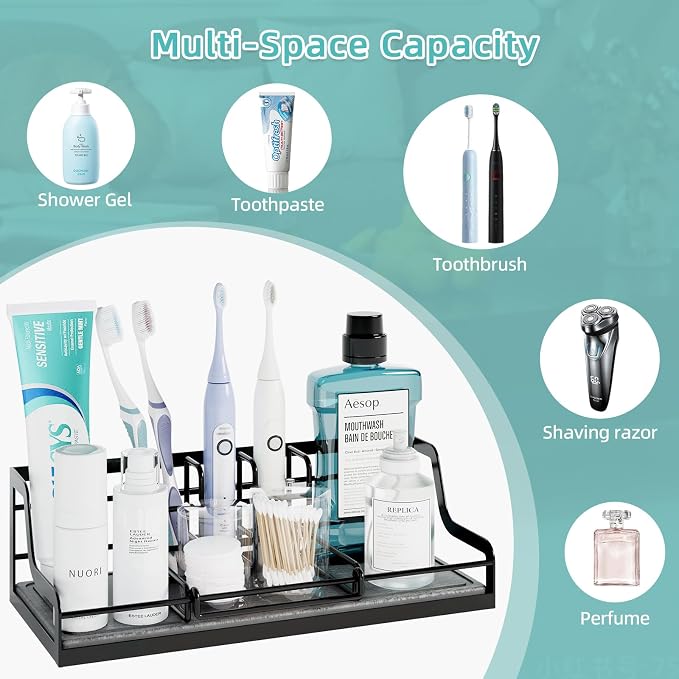 Toothbrush Holders, Bathroom Organizers and Storage - Image 3