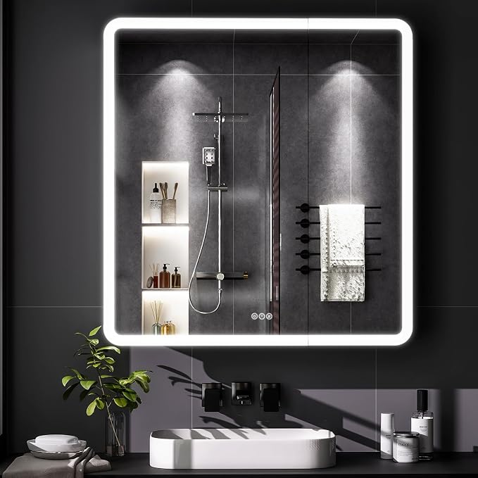 LED Bathroom Medicine Cabinet by Unknown