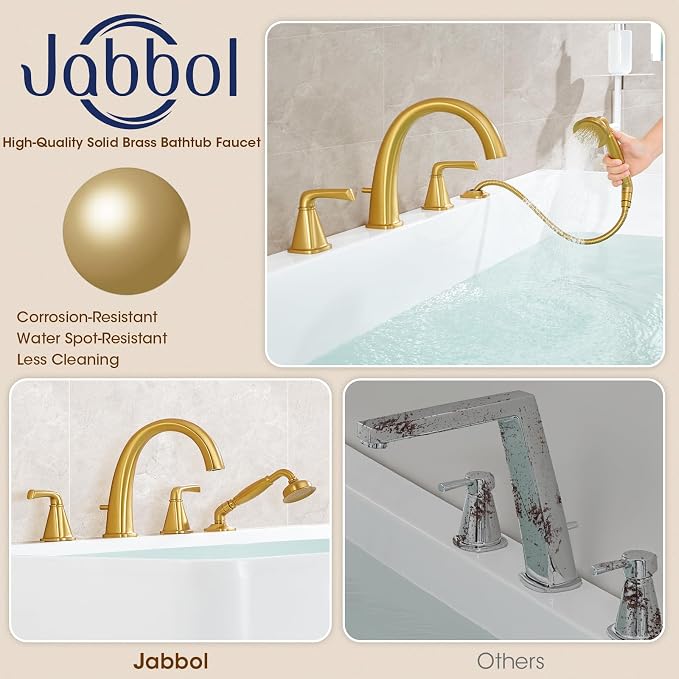 High Flow Roman Tub Faucet - Image 7