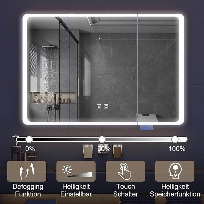 Lighted Bathroom Medicine Cabinet - Image 5