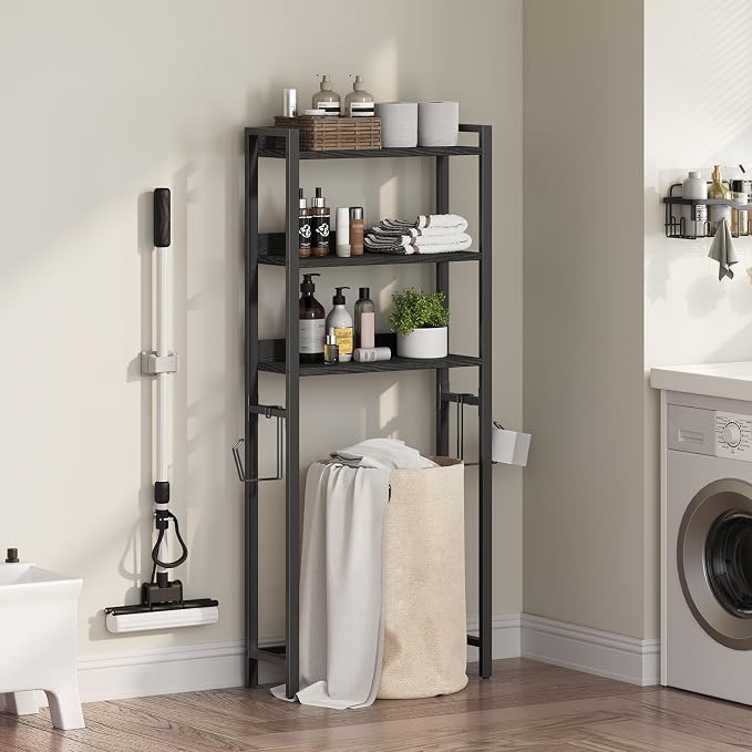 Over The Toilet Storage Rack, 3 Tier Bathroom Organizer Over Toilet, - Image 4