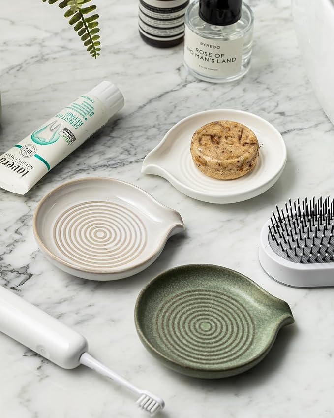 Soap Dishes, Ceramic Shower Soap Dish - Image 9