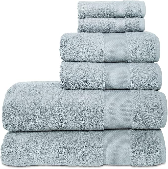 Hencely 6-Piece Bath Towel Set by HENCELY