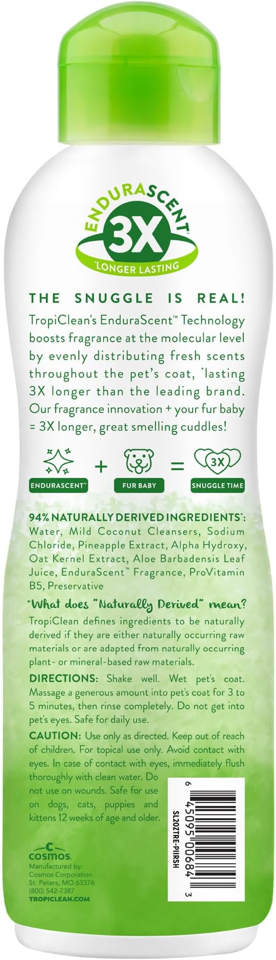 TropiClean Itch Relief Dog Shampoo, Powerful Odor Control, Long-Lasting - Image 2