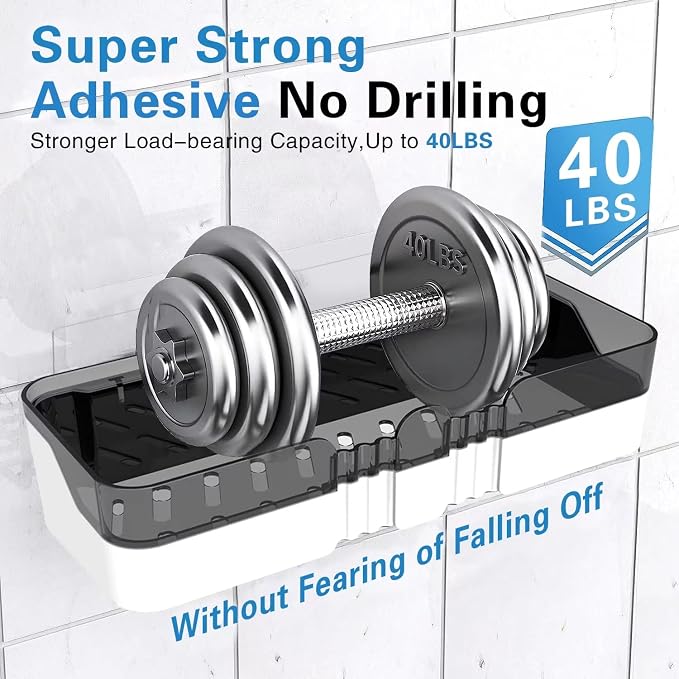 Shower Caddy No Drilling Shower Organizers - Image 6
