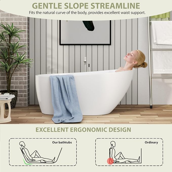 Mocoloo Freestanding Bathtub - Image 3