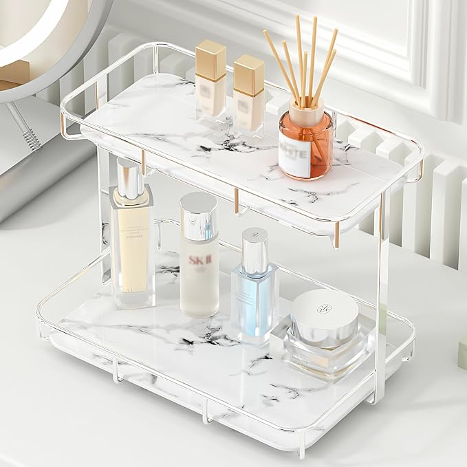Bathroom Organizer Countertop Perfume Organizer Makeup Organizer Cosmetics by Dobbyby
