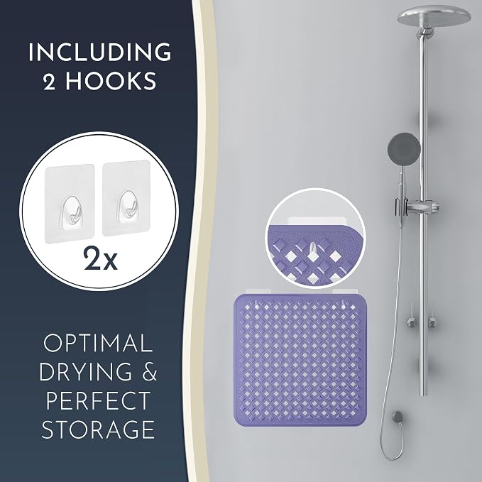 homerella® Shower Mat Non Slip Anti Mold, Non Slip Shower Mats - Image 4