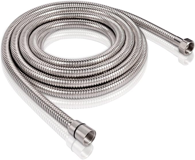 PHASAT Shower Hose, 157 Inches Extra Long Shower Hose Replacement, 304 by PHASAT