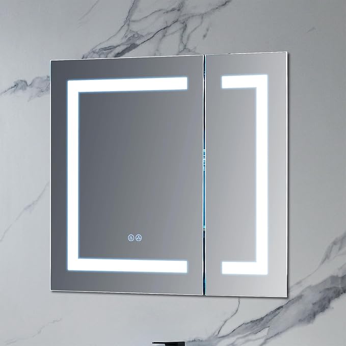 Blossom LED Medicine Cabinet Mirror - Image 9