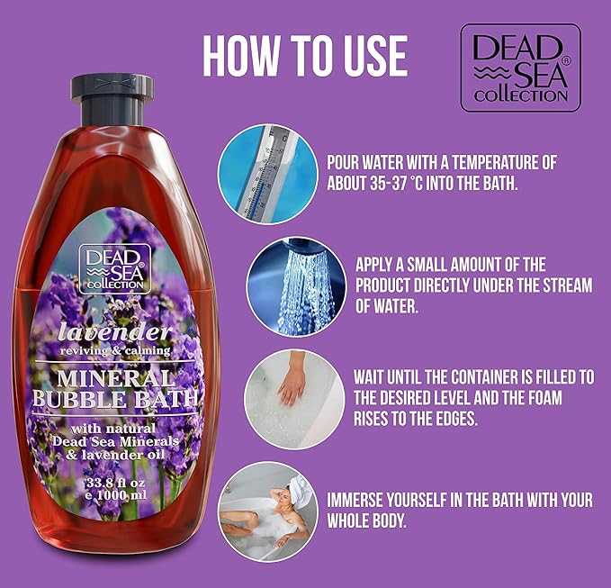 Dead Sea Collection Bubble Bath - Image 5