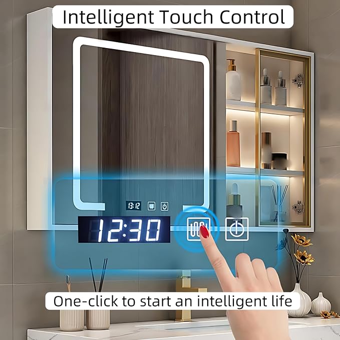60IN Bathroom Cabinet with Single Sinks - Image 3