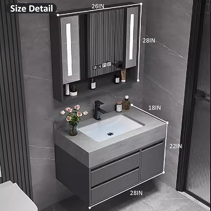 28IN Bathroom Vanity - Image 2