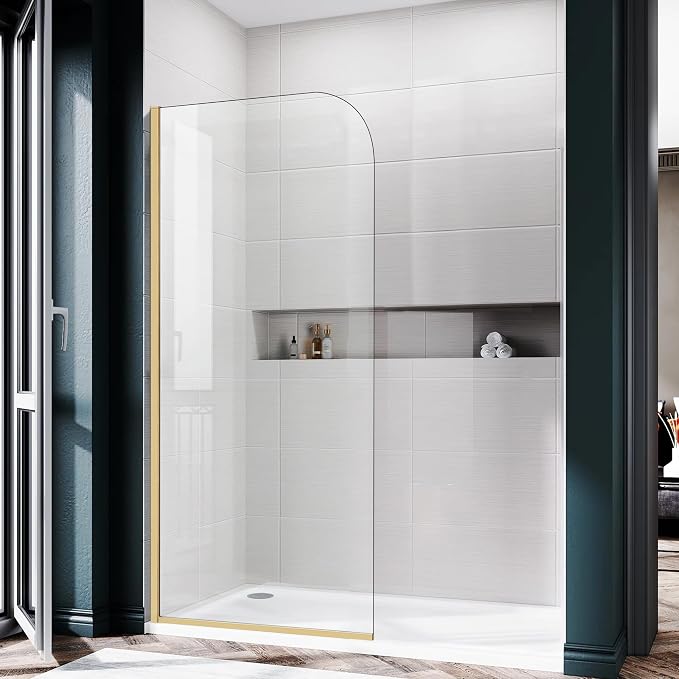 Glass Shower Panel, Simple Shower Door Panel - Image 4