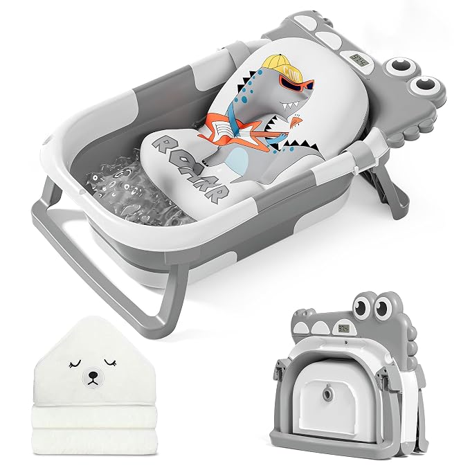 MoreFeel Collapsible Baby Bathtub by Morefeel