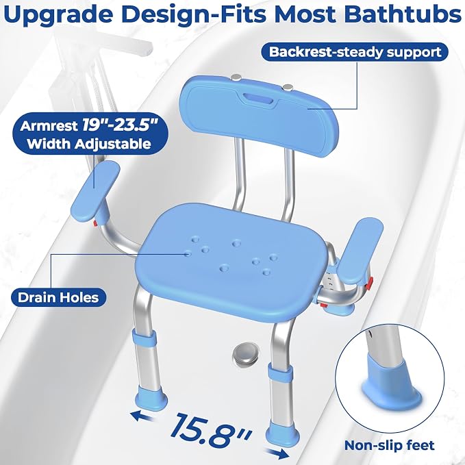 KingPavonini Shower Chair for Inside Shower - Image 4