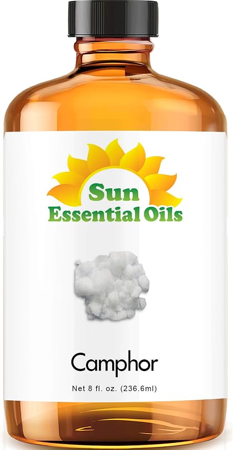 Sun Essential Oils – 8 oz Camphor Essential Oil by SunEssentialOils