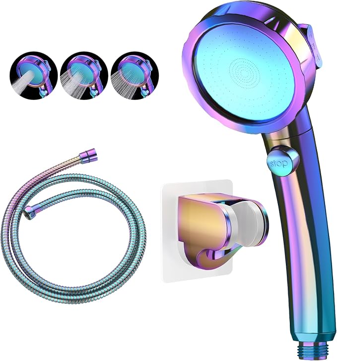 KAIYING Drill-Free High Pressure Handheld Shower Head by KAIYING