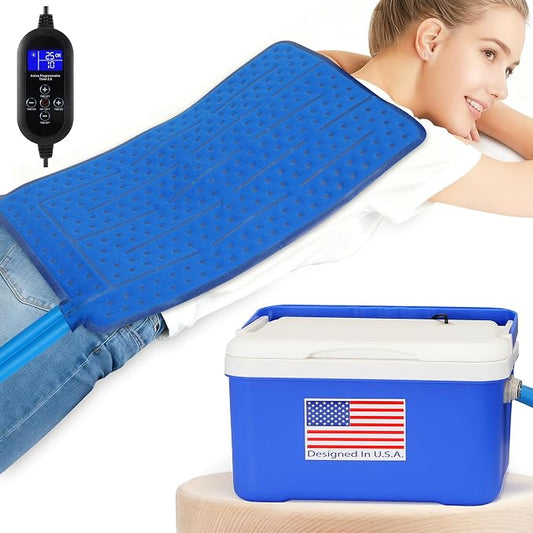 Cold Therapy Machine with Universal Large Pad by ZVOSOO