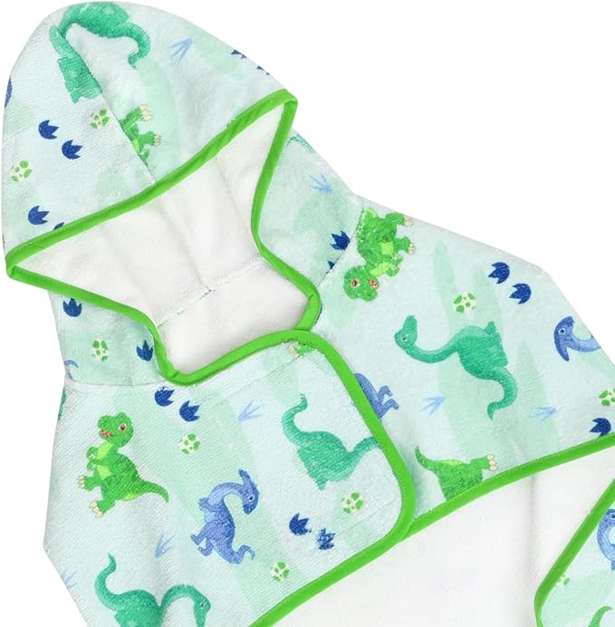 HDE Dog Bathrobe Super Absorbent Quick Drying Puppy Towel Wrap Coat Adjustable - Image 6