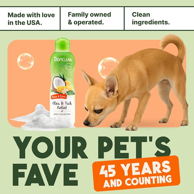 TropiClean Citrus Flea & Tick Shampoo - Image 8