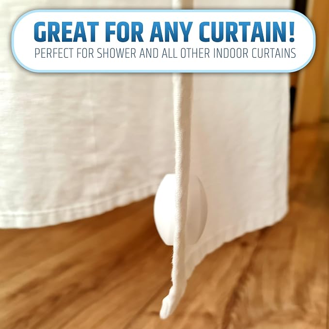 Powerful Anti-Billowing Magnetic Shower Curtain Weights - Image 7