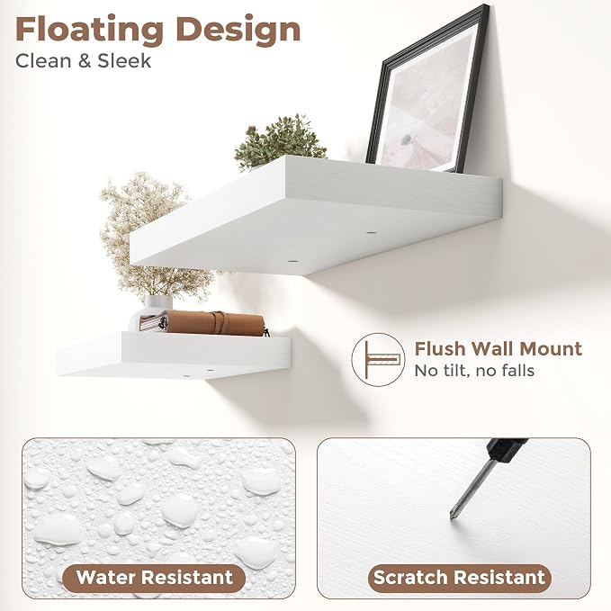 12 Inch Square Floating Shelves - Image 4