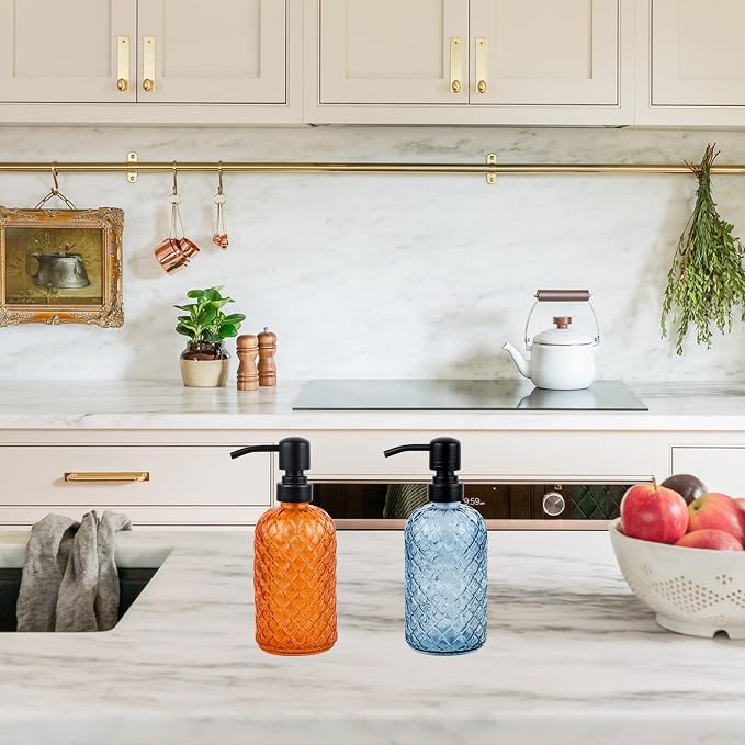 16 oz Glass Soap Dispenser - Image 10