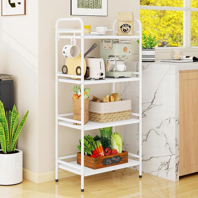 HDANI Storage Shelves, 4-Tier Metal Storage Rack - Image 4