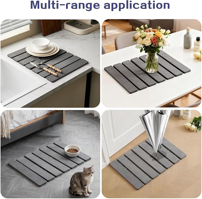 15.76 Inch Super Absorbent Diatomaceous Earth Mat - Image 6