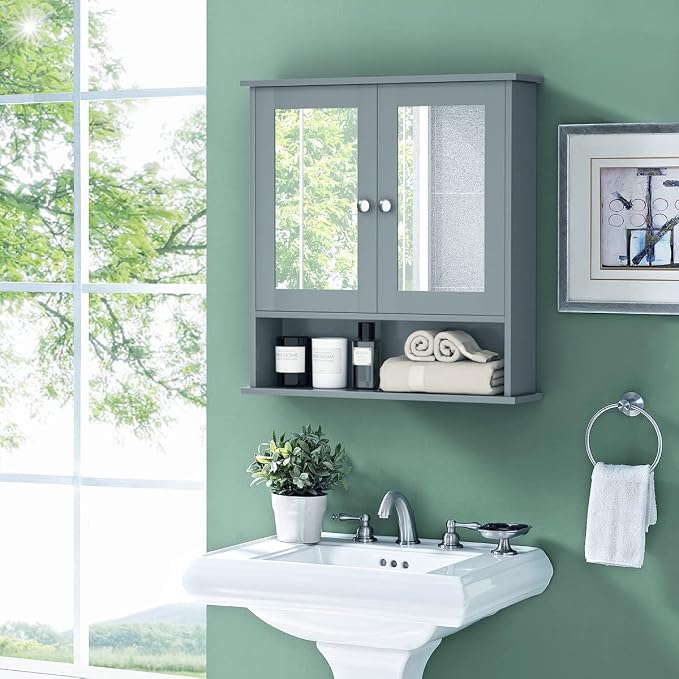 Tangkula Bathroom Medicine Cabinet - Image 2