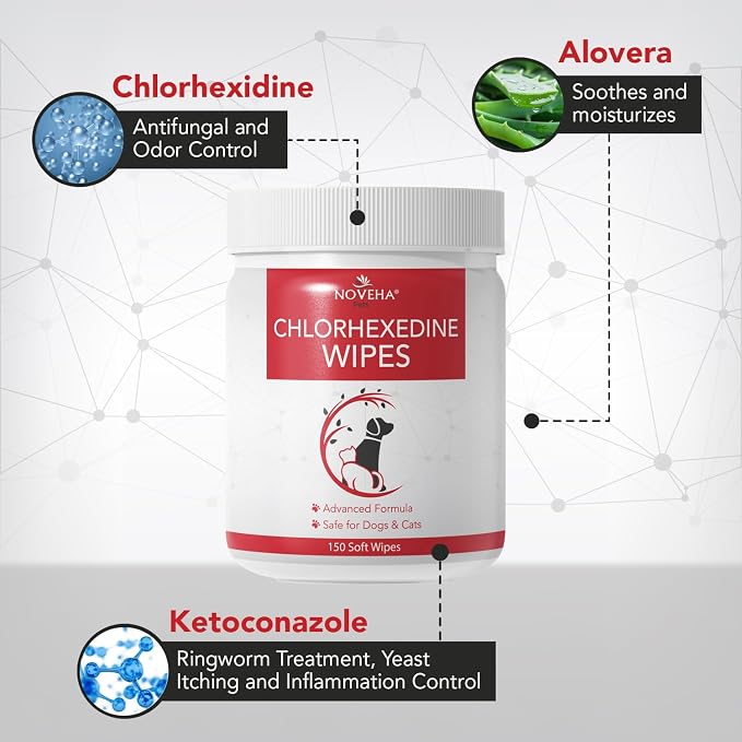 NOVEHA Pet Wipes - Image 2