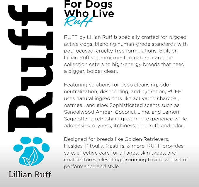 Ruff by Lillian Ruff Sandalwood Coconut Oatmeal Conditioner - Image 6