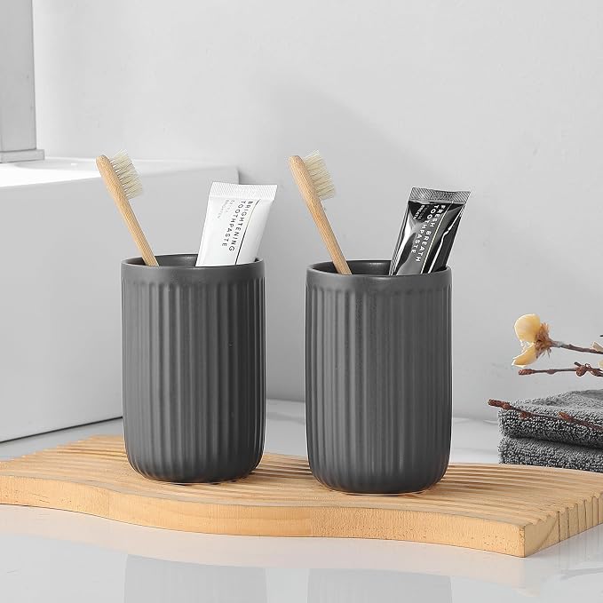 Grey Toothbrush Holders for Bathrooms - Image 6