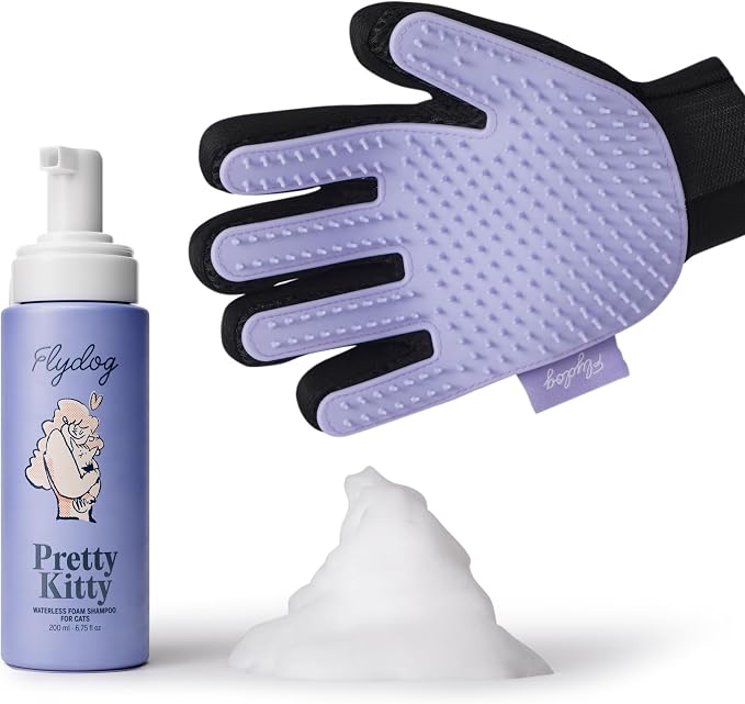 Pretty Kitty Waterless Cat Dry Shampoo by FlydogPremiumPetCare
