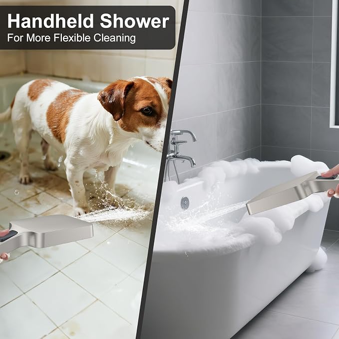 Shower System 13-Inch Rainfall Shower Head - Image 6