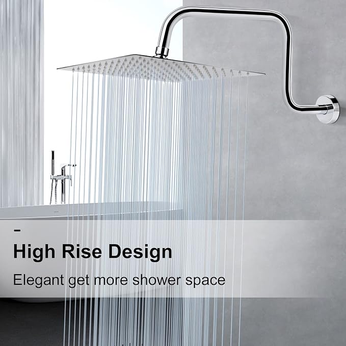 NearMoon S Shape Shower Extension Arm - Image 7